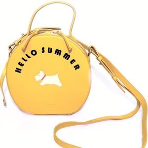 Radley London “HELLO SUMMER” yellow crossbody bag
